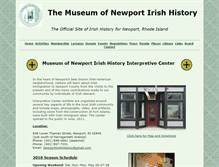 Tablet Screenshot of newportirishhistory.org